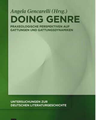 doing genre Aufsatz: »Zur gattungskonstituierenden Funktion des Schreibens in französischen Tanztheorien des achtzehnten Jahrhunderts«, in: Angela Gencarelli (Hg.): Doing Genre. Praxeologische Perspektiven auf Gattungen & Gattungsdynamiken. Berlin: De Gruyter 2024, S. 105-124.
